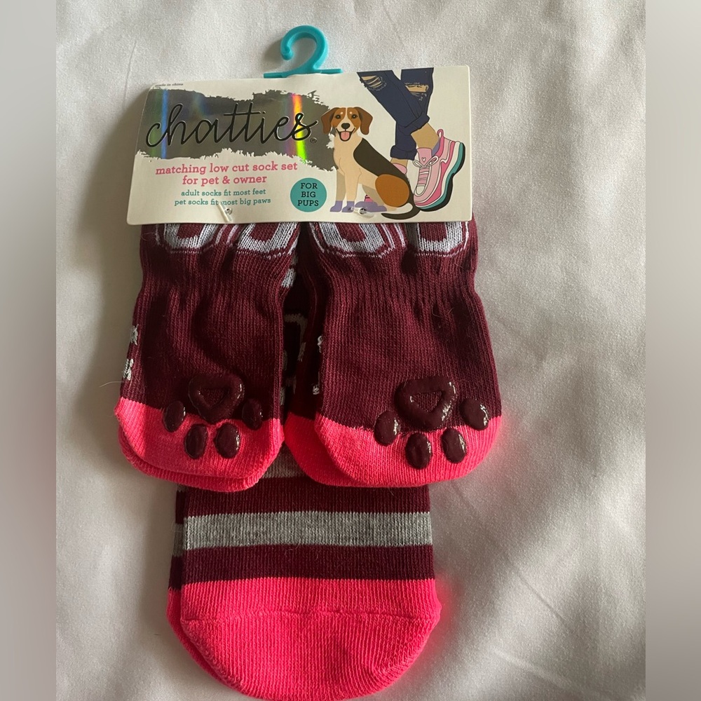Matching Low Cut Socks Set For Pet & Owners